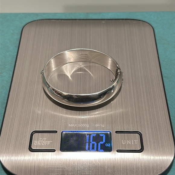 Vintage E. Dragsted Sterling Silver Bangle Cuff - Picture 7 of 9